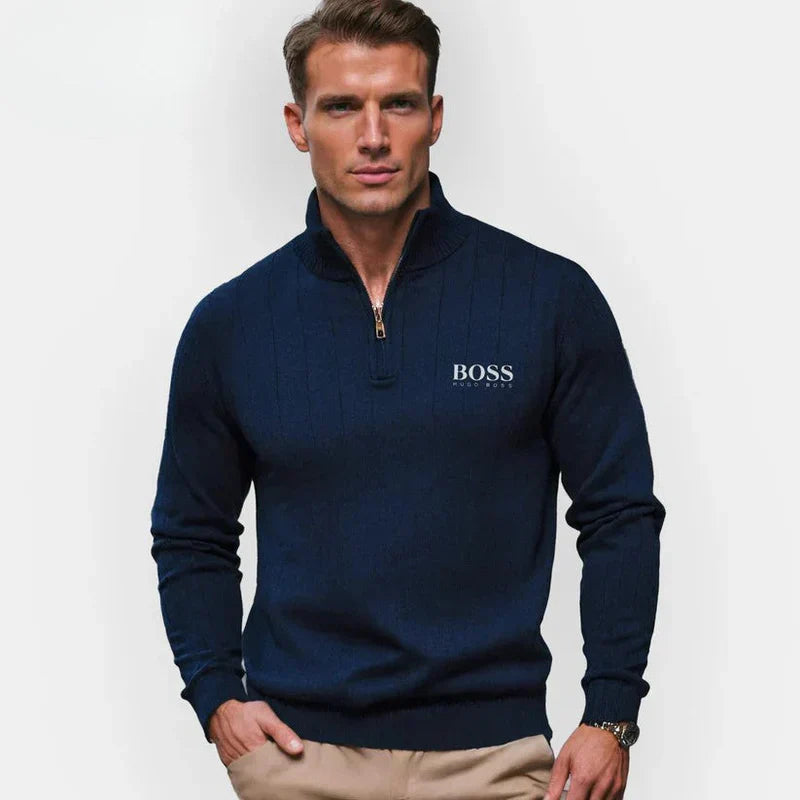 Zip-Up Sweater
