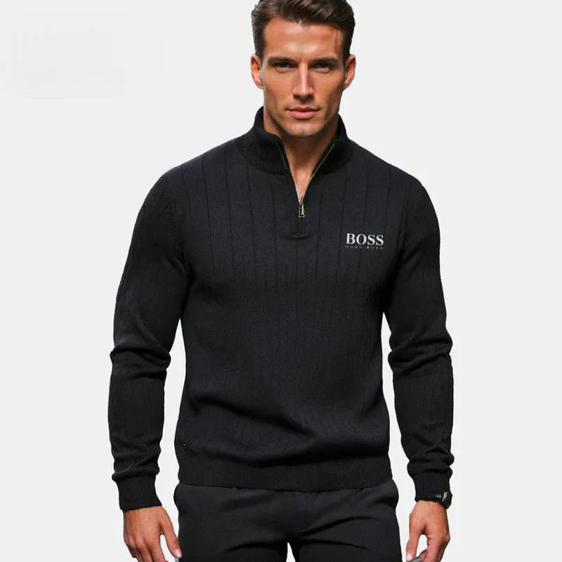 Zip-Up Sweater