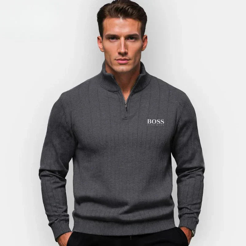 Zip-Up Sweater
