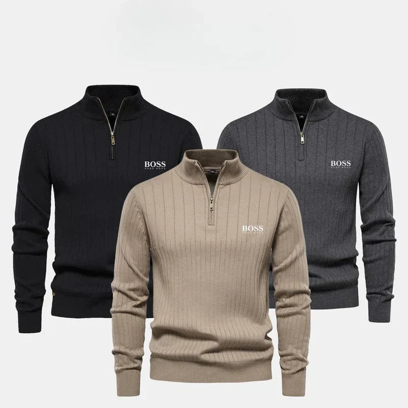 Zip-Up Sweater